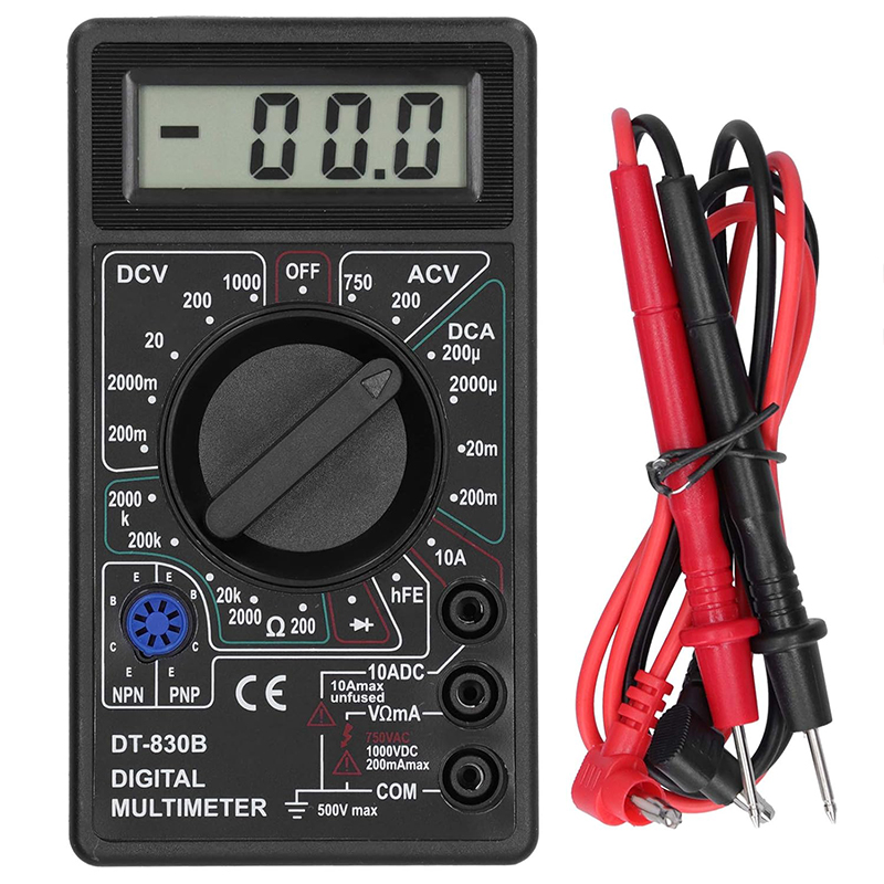 Analog Meter Gauge - Multimeter Volt Portabel Penguji Baterai Mobil