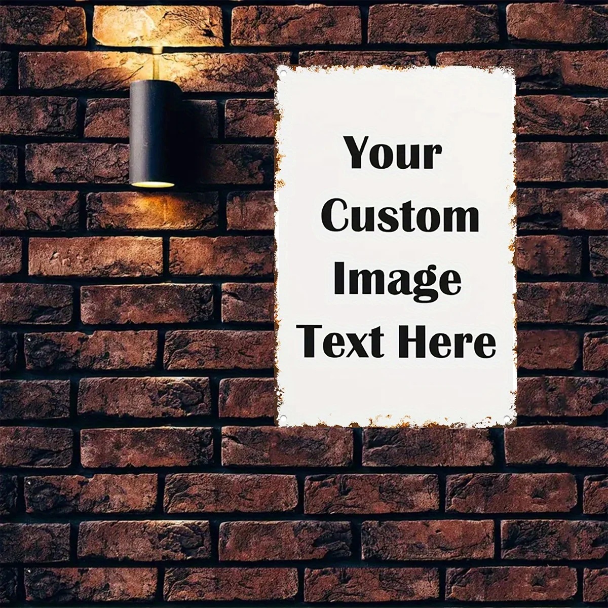 Vintage Collectible Signs - Papan Tanda Foto & Teks Kustom