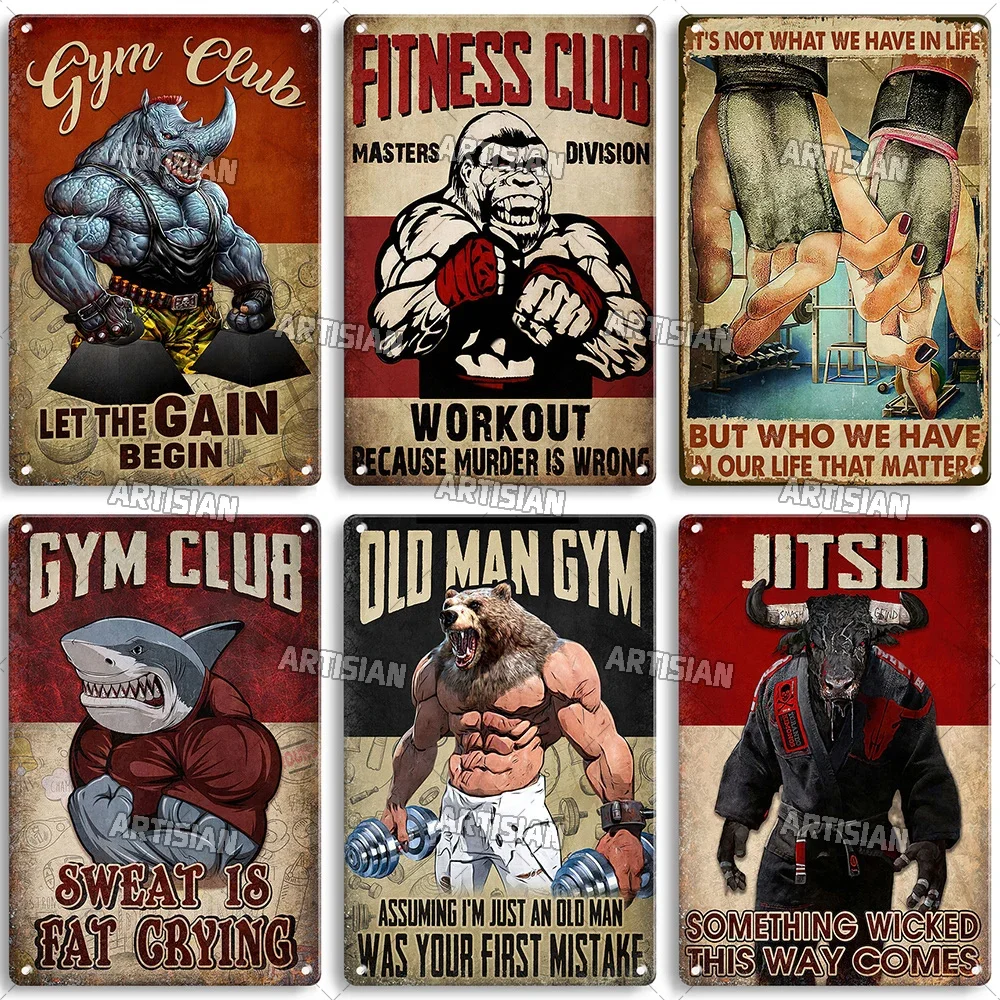 Vintage Collectible Signs - Papan Seni Lukisan Kata-Kata Inspiratif Klub
