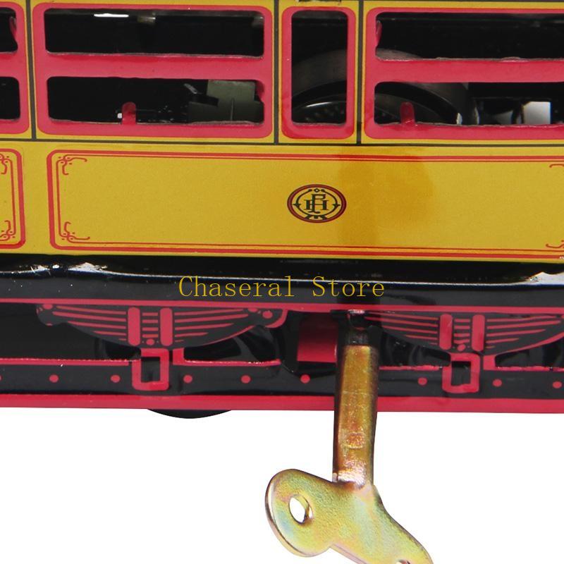Vintage And Collectible Toys - E7CE Retro Wind Up Up Tram