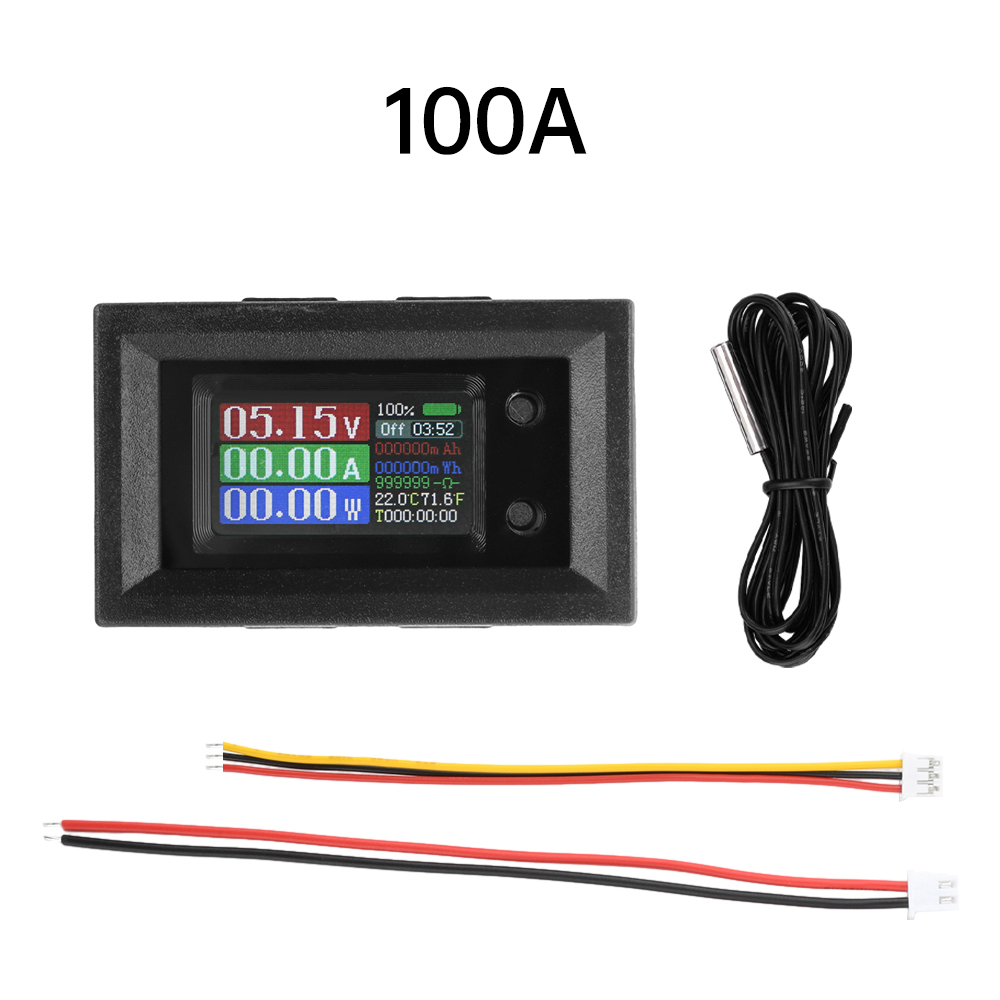 Analog Meter Gauge - Voltmeter, Amperemeter, dan Wattmeter 9-in-1, DC4–30