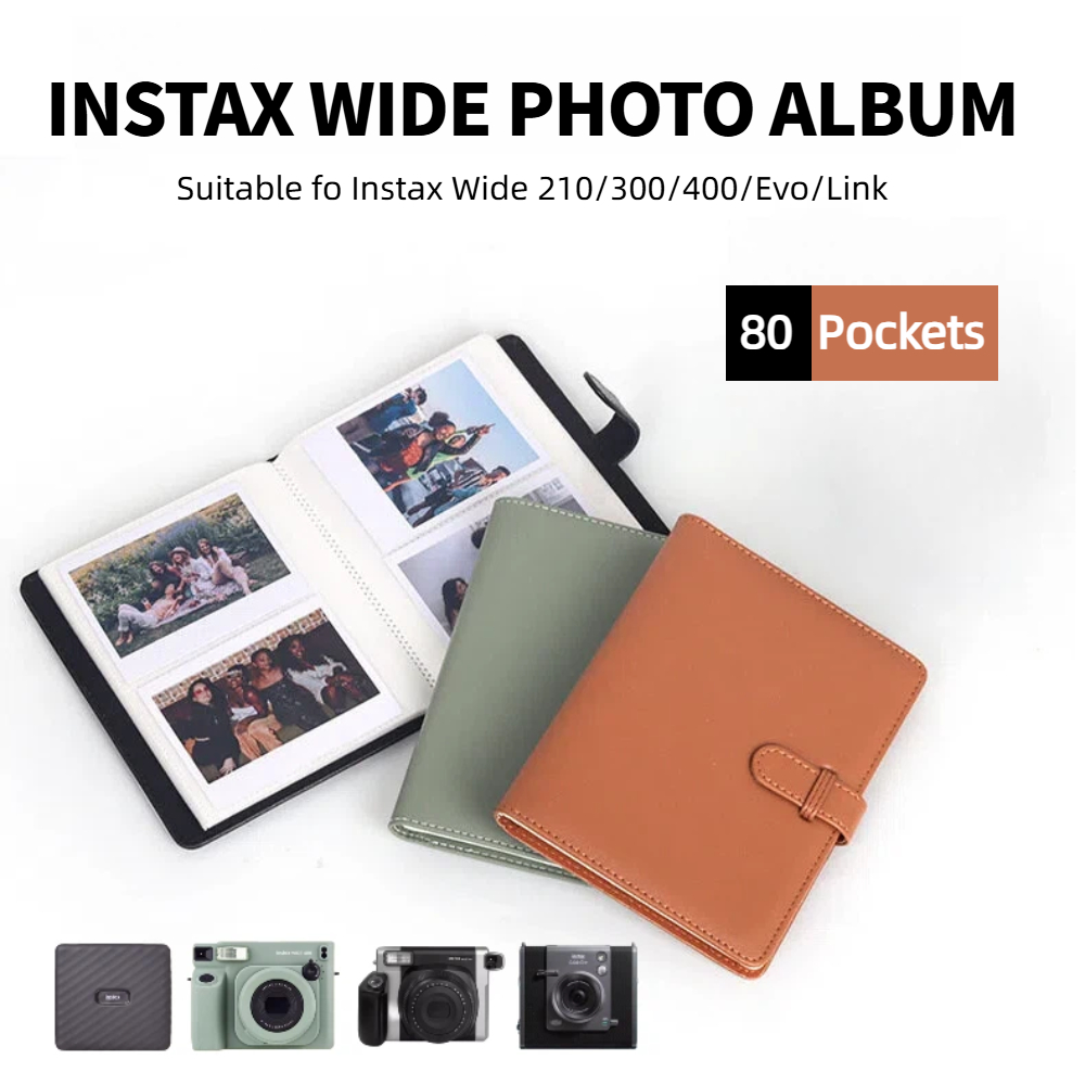 Polaroid Photo Album - Album Foto Instan 80 Kantong |