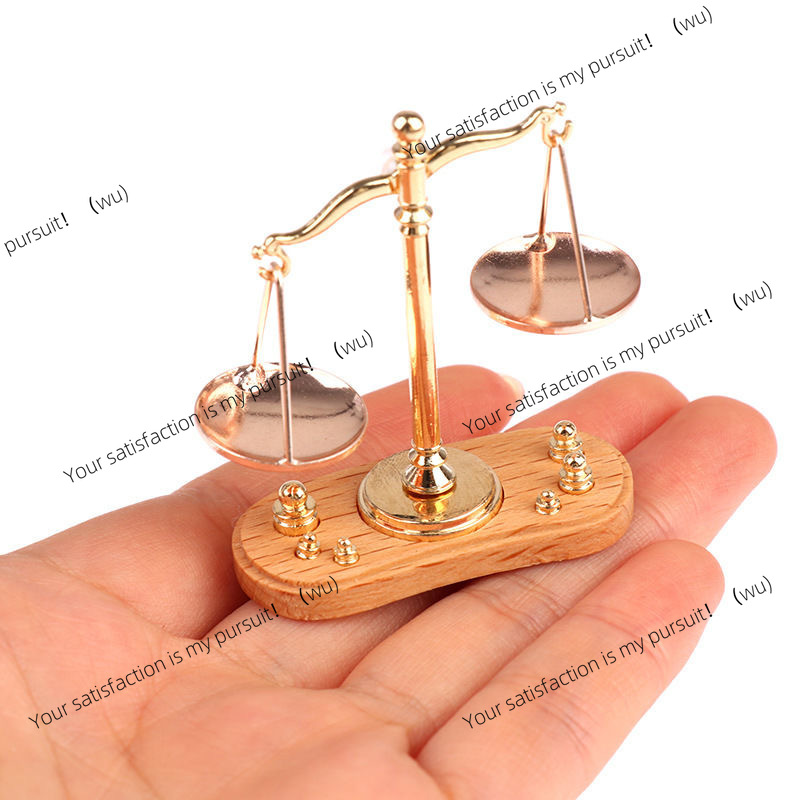 Vintage Collectible And Vintage Dolls - Ornamen Model Nostalgia Vintage Mini Balance