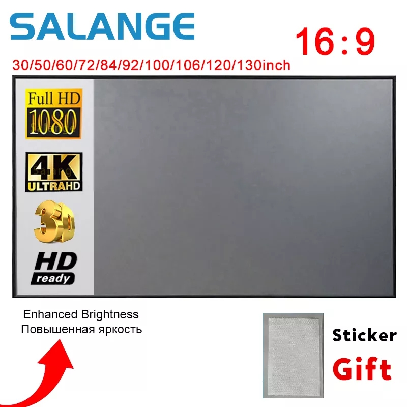 Slide Film 120 - Salange layar proyektor, 60 100 120