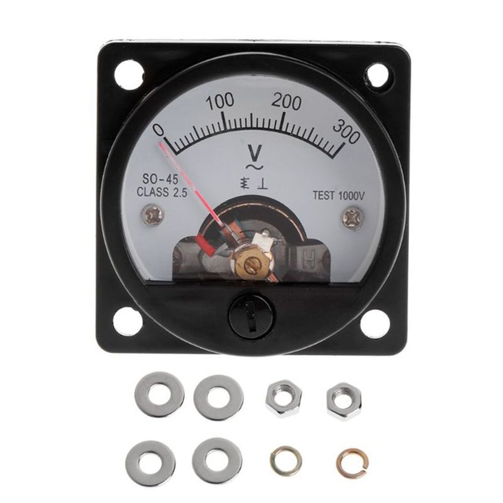 Panel Meter AC 0-300V Saat Ini - Analog Meter Gauge ulasan dan harga
