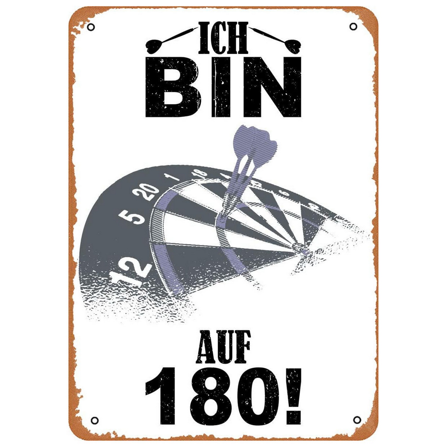 Papan Logam Vintage untuk Dart - Vintage Collectible Signs ulasan dan harga