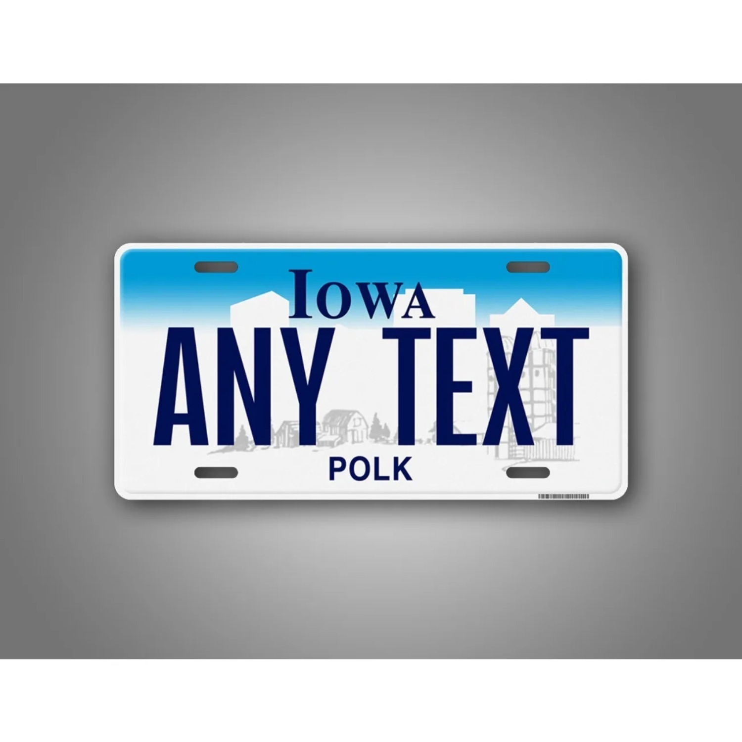 Papan Logam Vintage Iowa yang  - Vintage Collectible Signs ulasan dan harga