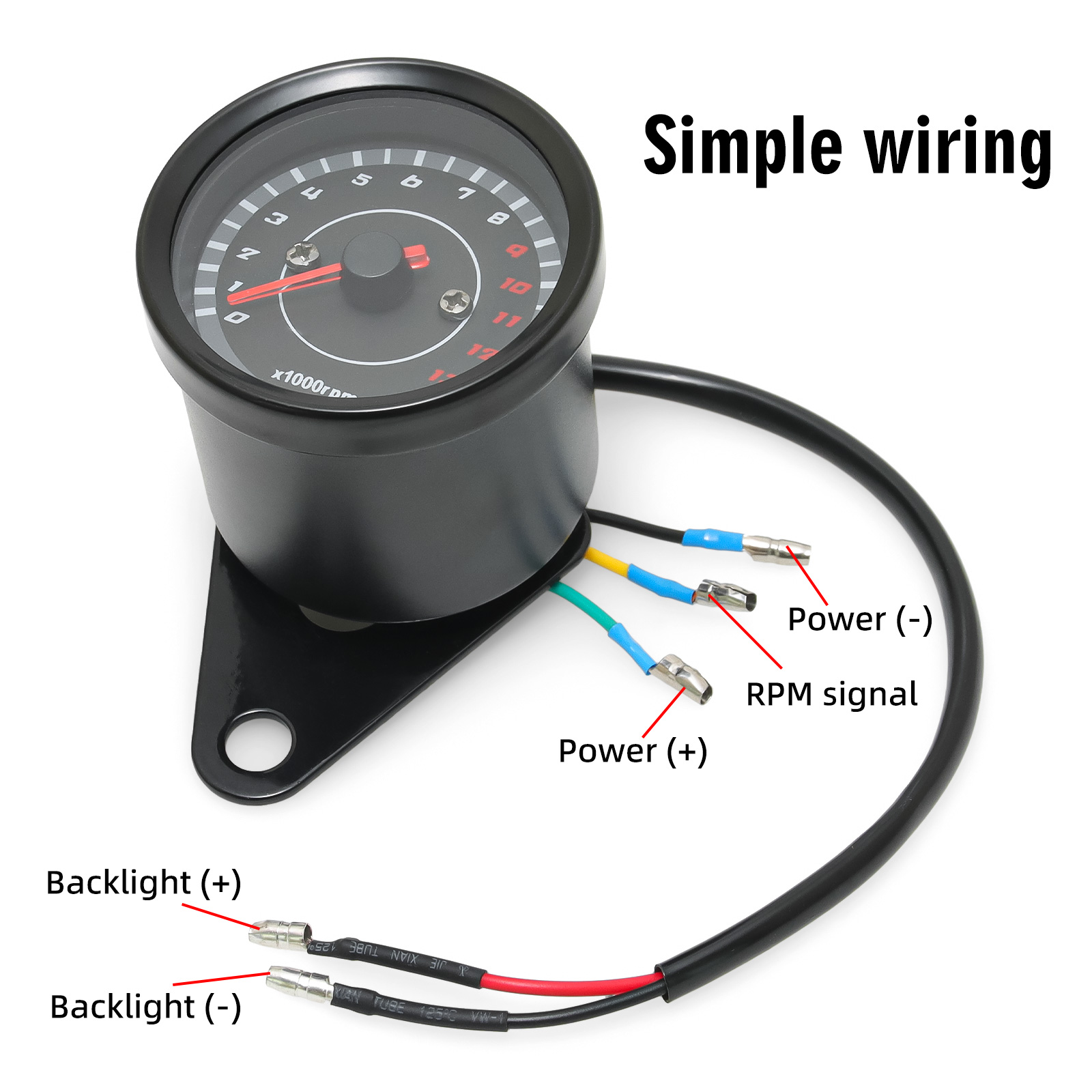 Meteran RPM 13000 Universal un - Analog Meter Gauge ulasan dan harga