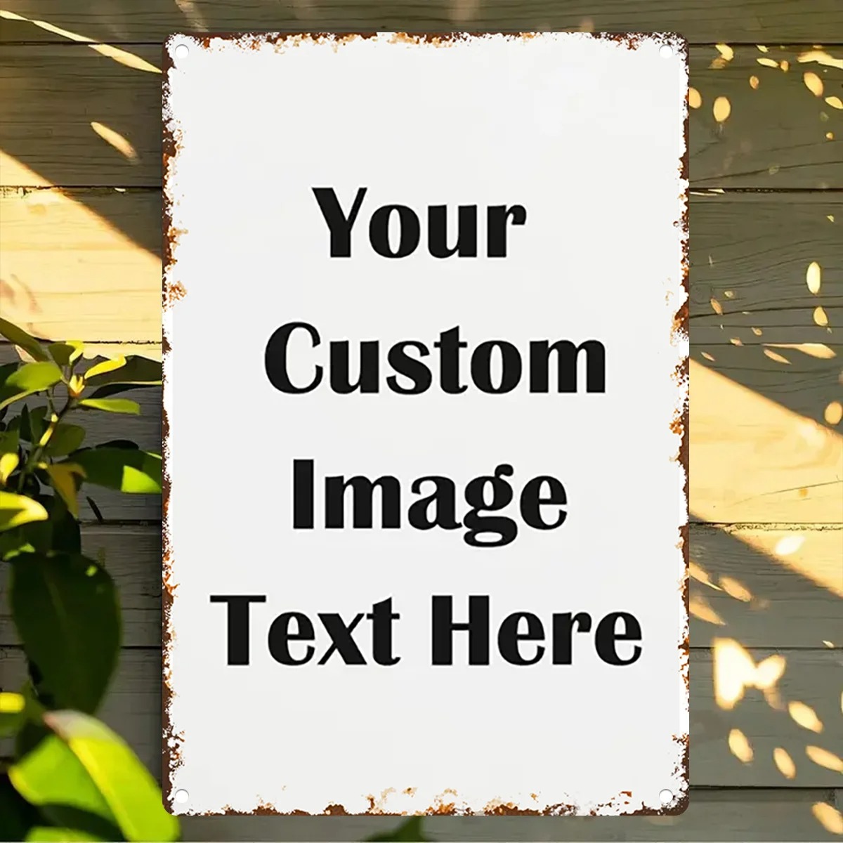 Papan Tanda Foto & Teks Kustom - Vintage Collectible Signs ulasan dan harga