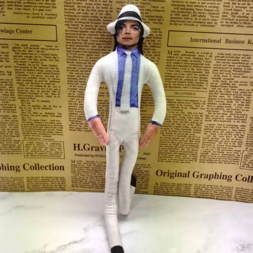 Boneka Prop Cosplay MJ Michael - Vintage Collectible And Vintage Dolls ulasan dan harga