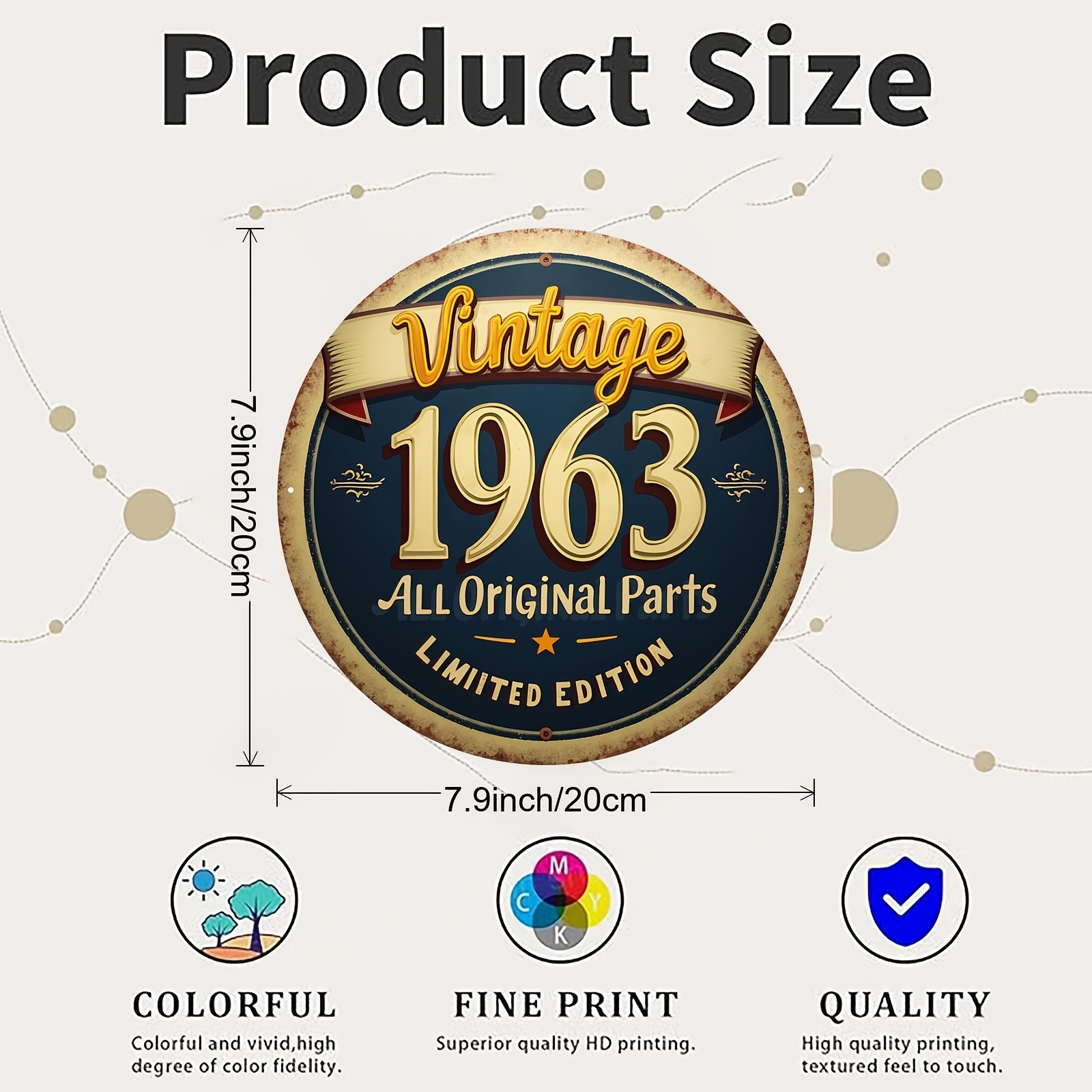 2D Flat - 1 buah Papan Alumini - Vintage Collectible Signs ulasan dan harga