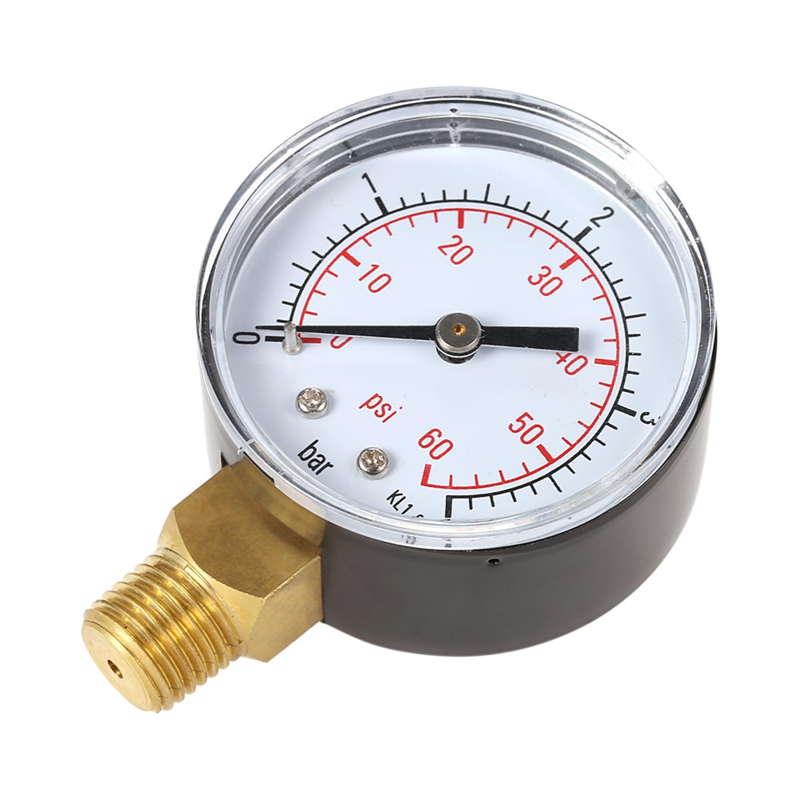 50Mm Filter Kolam Renang Tekan - Analog Meter Gauge ulasan dan harga