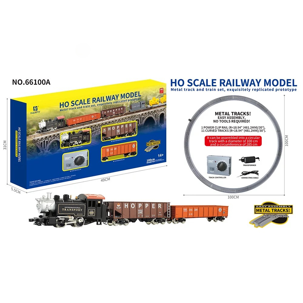 Model Kereta Api Logam Skala H - Vintage Collectible Toys ulasan dan harga