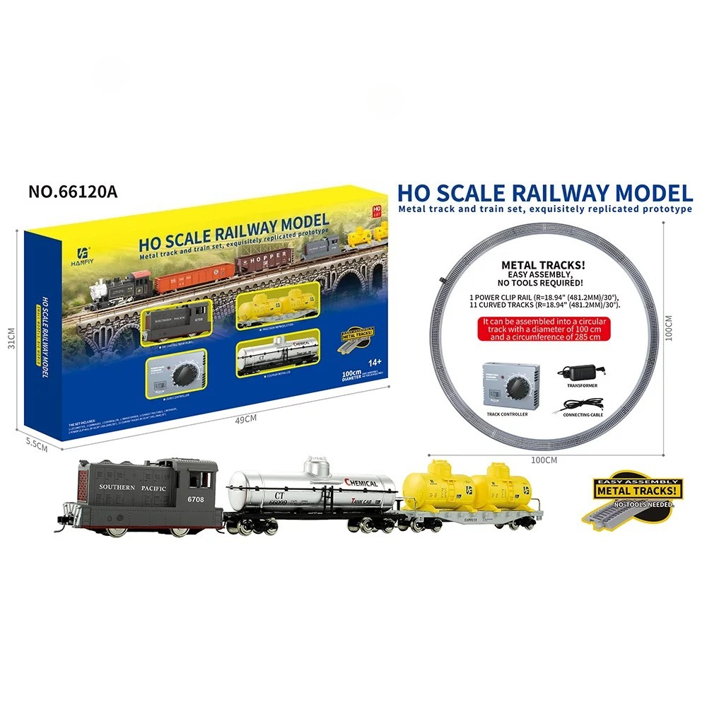 Model Kereta Api Logam Skala H - Vintage Collectible Toys ulasan dan harga