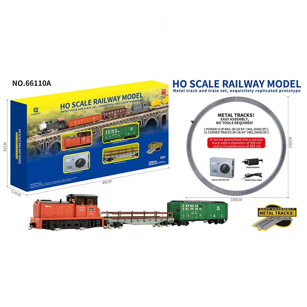 Model Kereta Api Logam Skala H - Vintage Collectible Toys ulasan dan harga