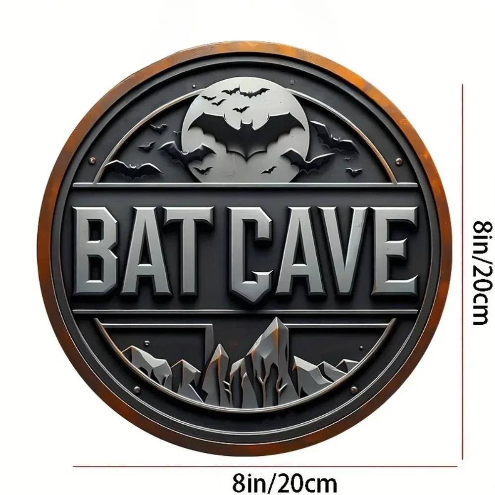 Papan Logam Batcave Vintage -  - Vintage Collectible Signs ulasan dan harga