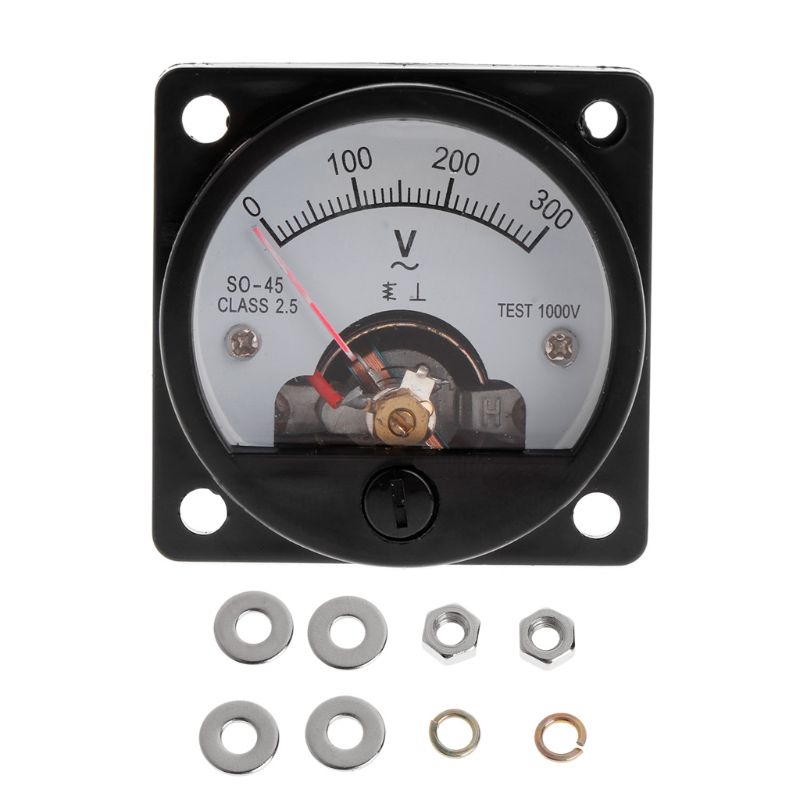 Voltmeter Jadi-45 AC 0-300V Ro - Analog Meter Gauge ulasan dan harga