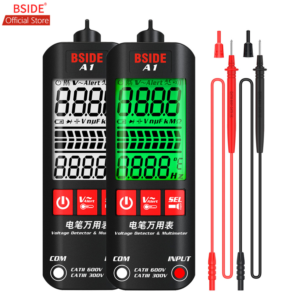BSIDE A1 Multimeter digital, p - Analog Meter Gauge ulasan dan harga