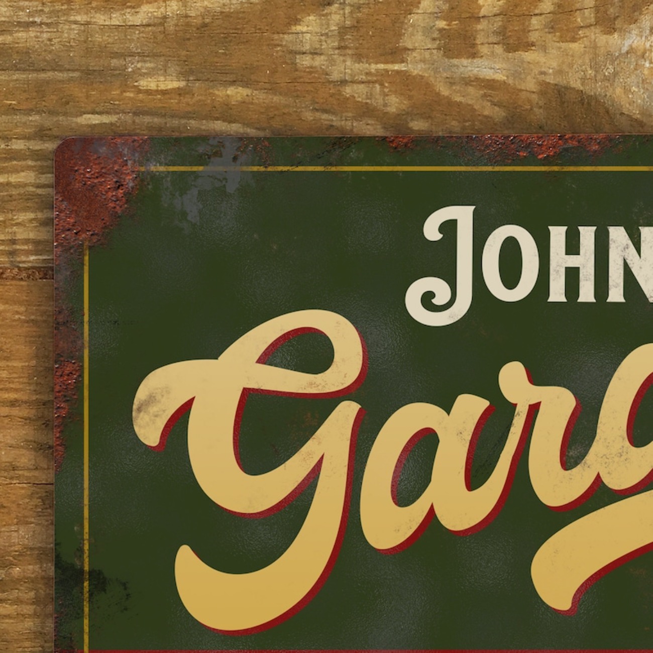 Papan Logam Garasi Kustom yang - Vintage Collectible Signs ulasan dan harga
