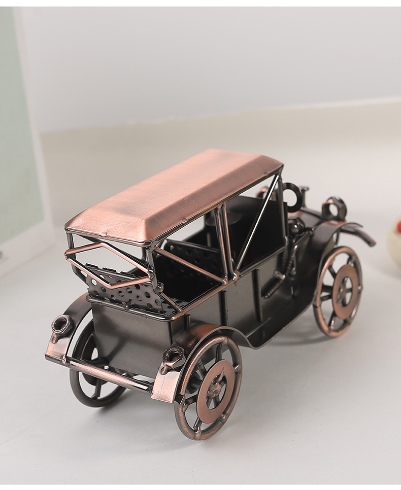 Ornamen Model Mobil Kuno Gaya  - Vintage Collectible Toys ulasan dan harga