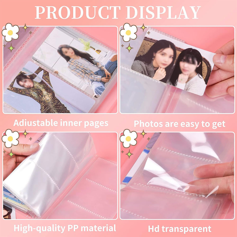 Album foto transparan Kpop Alb - Polaroid Photo Album ulasan dan harga